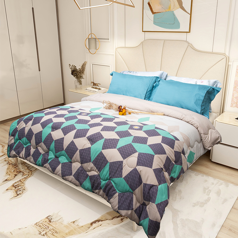 乐鱼色空间健康保暖被